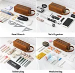 Fountain pen case leather